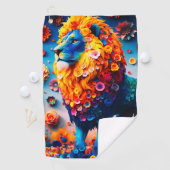 Lion Design Golfhandtuch (Insitu)