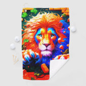 Lion Design Golfhandtuch (Insitu)