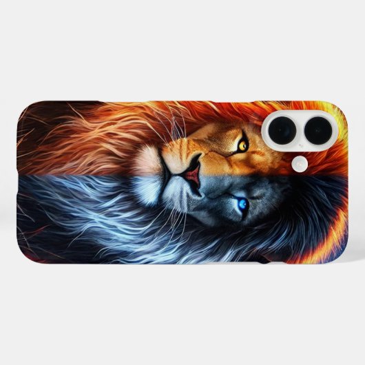 Lion Design Phone Case (Rückseite (Horizontal))