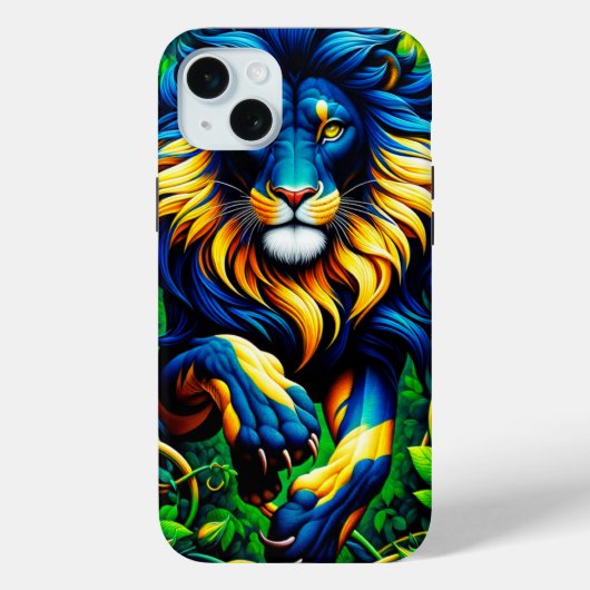Lion Design Phone Case (Rückseite)
