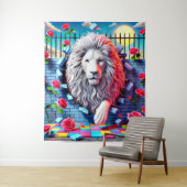 Lion Design Wandteppich (Beispiel)