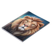 Lion Digital Art Portrait-56556 Notizblock (Linke Seite)