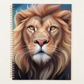 Lion Digital Art Portrait-56556 Planer (Vorderseite)