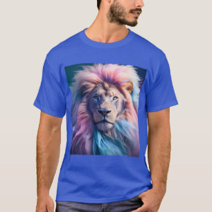 Lion Digital Art T - Shirt