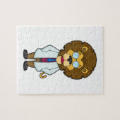 Lion Doctor's Coat Puzzle (Horizontal)