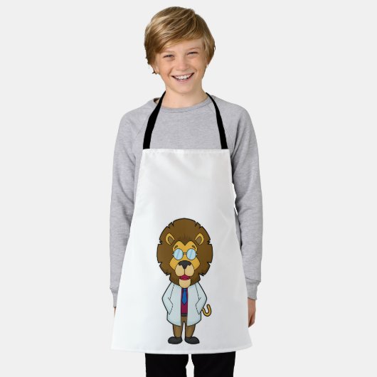 Lion Doctor's Coat Schürze (Getragen)