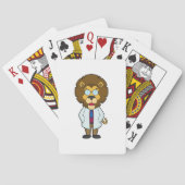 Lion Doctor's Coat Spielkarten (Rückseite)