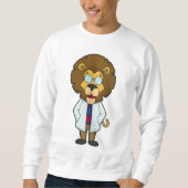 Lion Doctor's Coat Sweatshirt (Vorderseite)