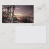 Lion Doll bei Morgendämmerung Visitenkarte (Vorne/Hinten)