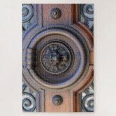 Lion Door Knocker - Barcelona - 20x30 - 1014 Stk. Puzzle (Vertikal)