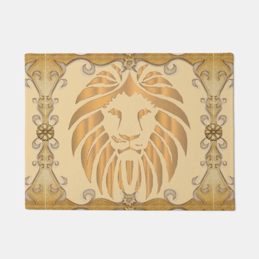 Lion Door Mat Fußmatte (Vorderseite)