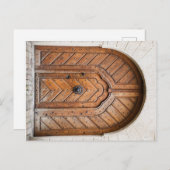 Lion Door Postcard Postkarte (Vorne/Hinten)