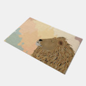 Lion Doormat Fußmatte (Schrägansicht)