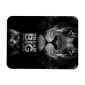 Lion Dream BIG Start Small Magnet (Horizontal)