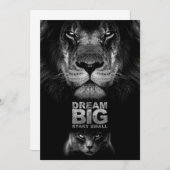 Lion Dream BIG Start Small Save The Date (Vorne/Hinten)