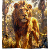 Lion Duschvorhang (Vorderseite)