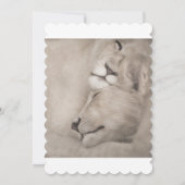 Lion Einladung (Rückseite)
