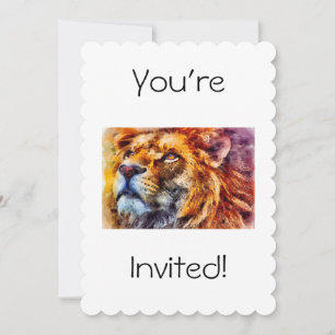 Lion Einladung