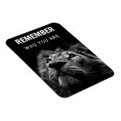 Lion erinnere dich daran, wer du bist magnet (Rechte Seite)