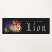 Lion [Extra Long Yoga Mat] ヨガマット Yogamatte (Vorderseite (Horizontal))