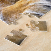 Lion Face Foto Puzzle (Seite)