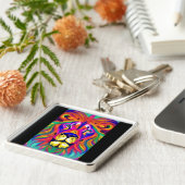 lion face keychain schlüsselanhänger (Seite)