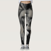 Lion Face Leggings (Vorderseite)