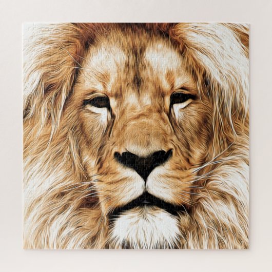 Lion Face Puzzle (Vertikal)