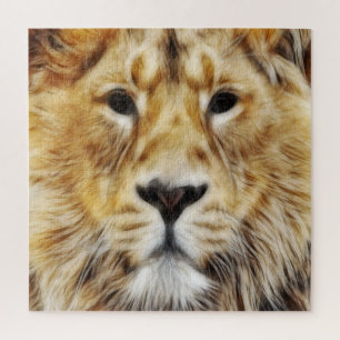 Lion Face Puzzle