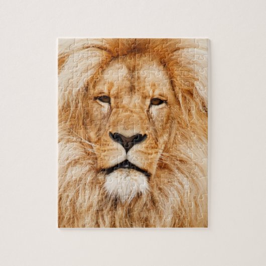 Lion Face Puzzle (Vertikal)