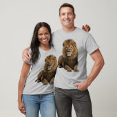 Lion Face T - Shirt (Unisex)