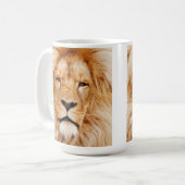 Lion Face Tasse (Vorderseite Links)