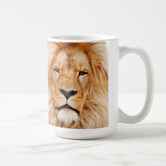 Lion Face Tasse (Rechts)