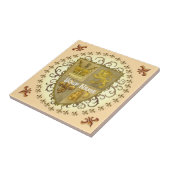 Lion Familienwappen Name Fliese (Seite)