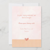 Lion Family Liebe Sie Mama Mütter Tageskarte Einladung (Rückseite)