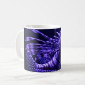 Lion Fish White Coffee Tasse (Vorderseite Links)