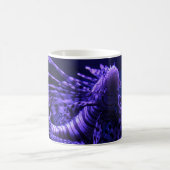 Lion Fish White Coffee Tasse (Mittel)