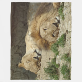 Lion Fleece Blanket