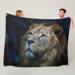 Lion Fleece Blanket