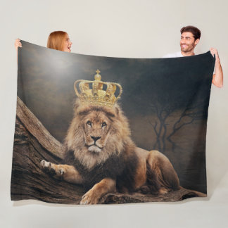 Lion Fleecedecke