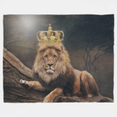 Lion Fleecedecke (Vorderseite (Horizontal))