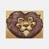 Lion Fleecedecke (Vorderseite (Horizontal))