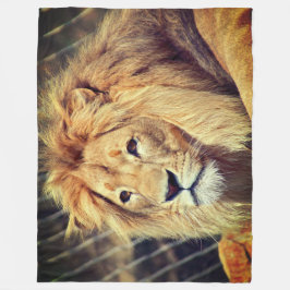Lion Fleecedecke