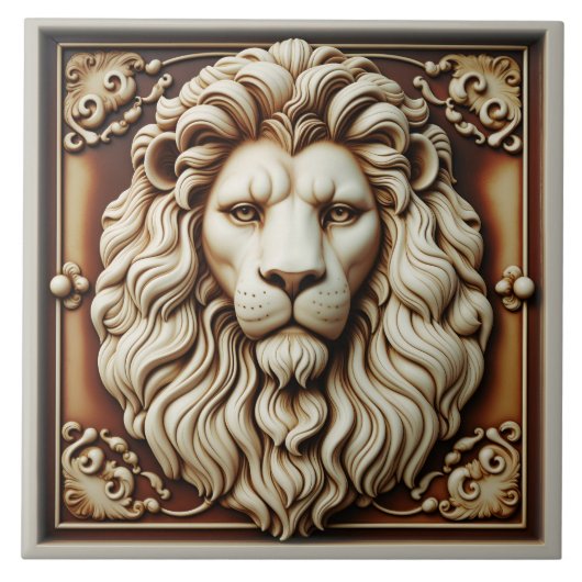 Lion Fliese (Vorderseite)