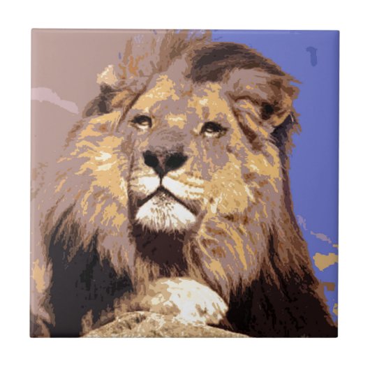 Lion Fliese (Vorderseite)