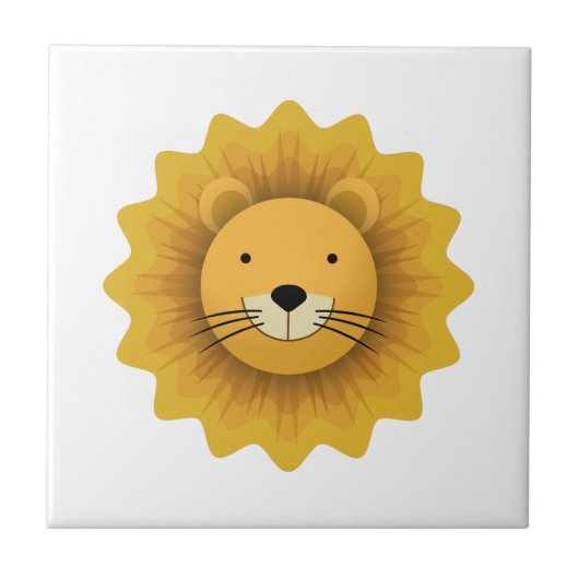 Lion Fliese (Vorderseite)