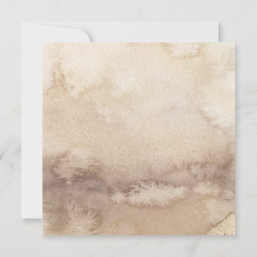 Lion Floral Card (Rückseite)