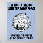 Lion Force Poster (Vorne)