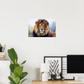 LION FOTOGRAFIE POSTER (Heimbüro)
