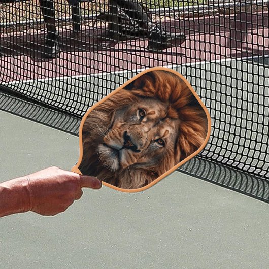 Lion Fotografy Pickleball Schläger